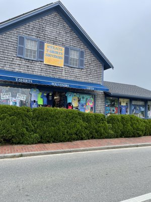 Purchased beautiful postcards and bracelets from Menemsha Blues shop