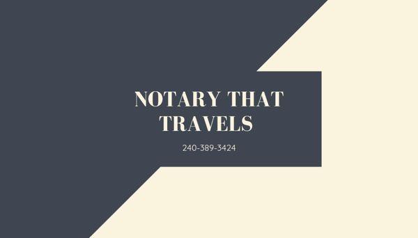 Notary That Travels