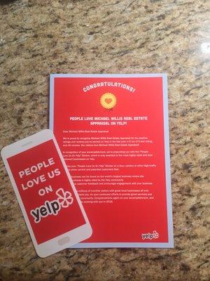 I'm so grateful for the kind reviews from my clients over the years! Thank you!
 
 Michael Willis - San Diego Realtor and Appraiser