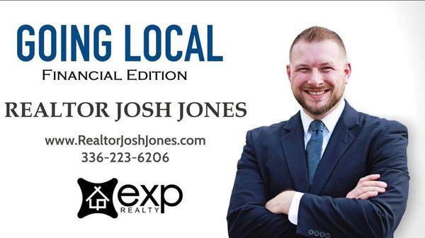 "Going Local" Financial Edition with Realtor Josh Jones at eXp Realty.