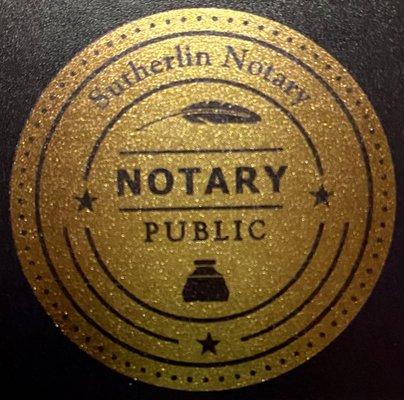 Sutherlin Notary logo