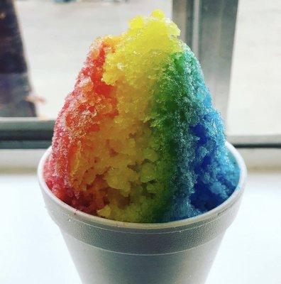 Rainbow Snow cone