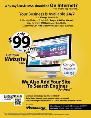 Website Starting at $99.99