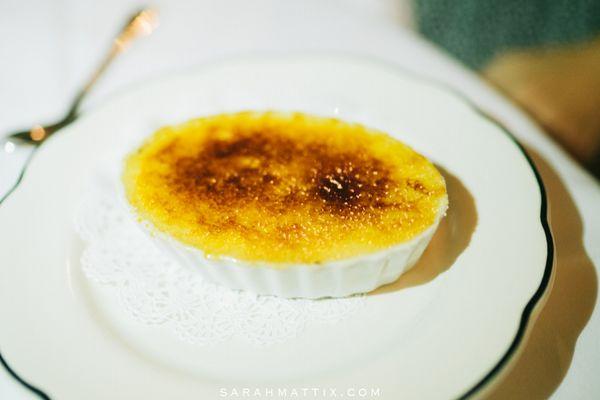 Vanilla Bean Crème Brulee