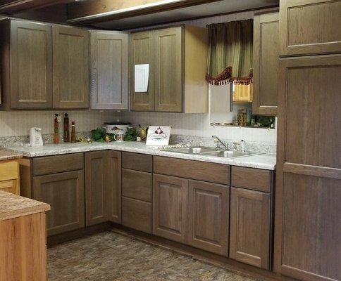 Custom ordered Kitchen and Bathroom Cabinets