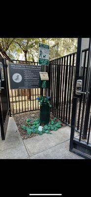 Nasty overflowing dog bins that STINK