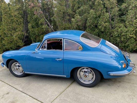 1962 Porsche 356 coup