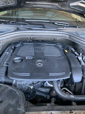 Mercedes ML350 engine!