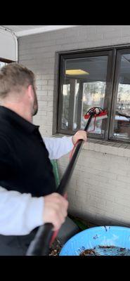 Window cleaning