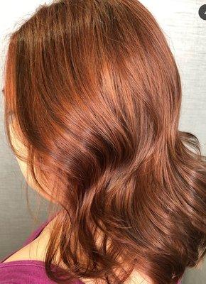 Warm Copper tones