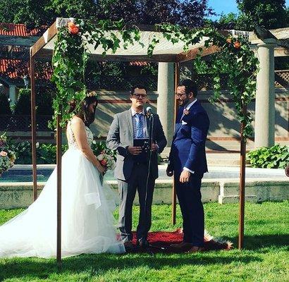 Oak Chuppah Rental