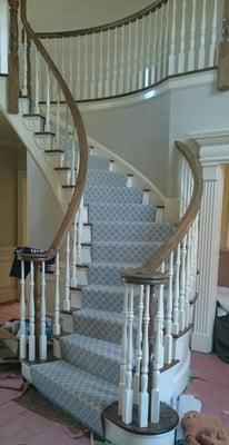 Custom staircase runners