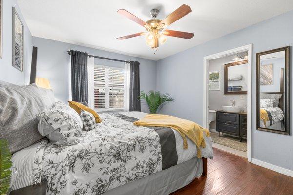 Tampa, FL - Home Staging - Master Bedroom