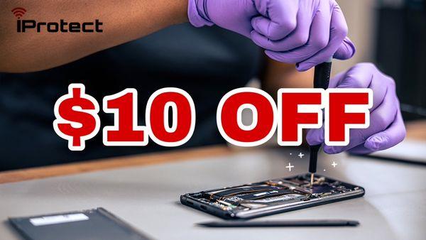 $10 OFF your screen Repair !