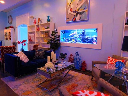 Relax & WiFi at our 300 Gallon TV