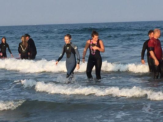 Katie Volunteering at Surfing with Smiles