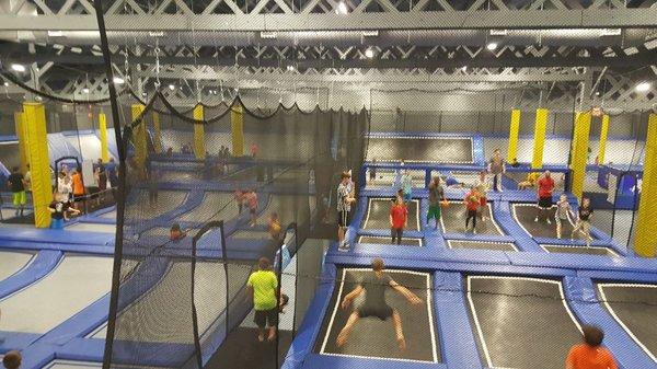 Largest Trampoline Arena in Tennessee!