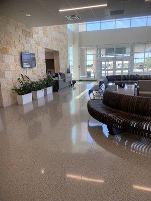 Downstairs lobby Texas Health Resources, Prosper