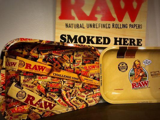 New raw trays in stock !