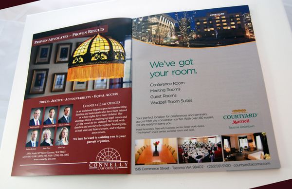 Courtyard Marriott Advertisement in Chamber Directory