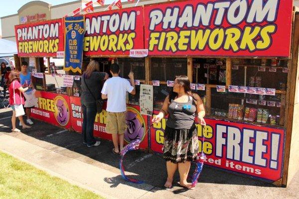 Phantom Fireworks Stand