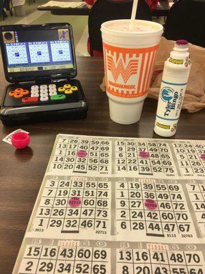 First time playing bingo in like ten years. Excited to get back into it!