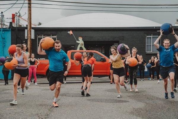 Group fitness in Denver