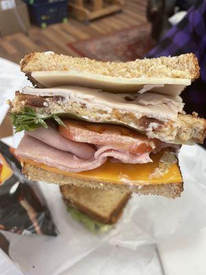 Triple Treat Club Sandwich