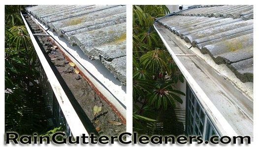 clean rain gutters