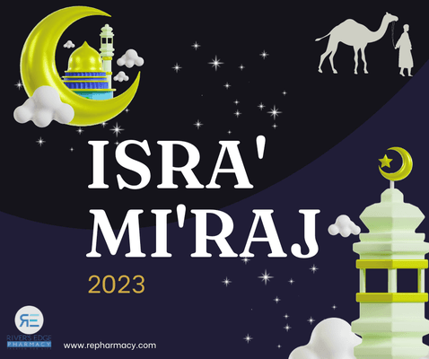 Happy Isra Miraj to all our Muslim brothers and sisters! Today we celebrate the miraculous night journey of Prophet Muhammad (PBUH)