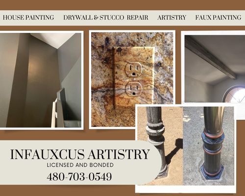 Infauxcus Artistry, don't hire a painter higher an artist.