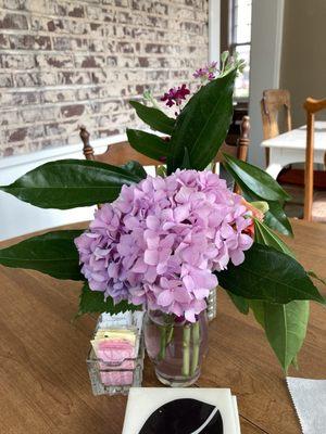 table flowers