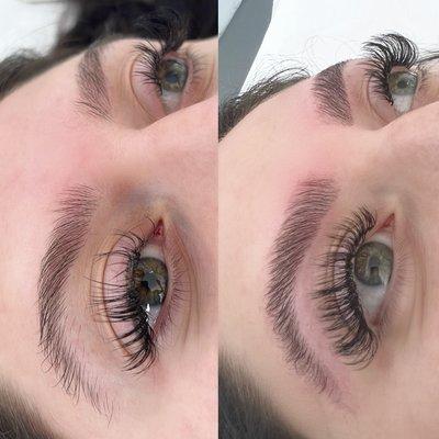 Brow Lamination and Lash Touch up