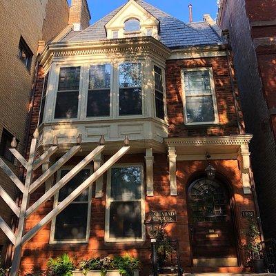 The Chabad House in beautiful Chicago's Gold Coast. It's beautiful inside out:) come and experience!