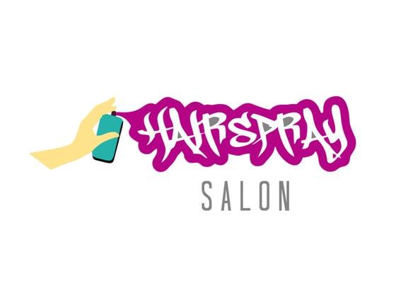 Hairspray Salon logo in Woodstock Virginia 22664