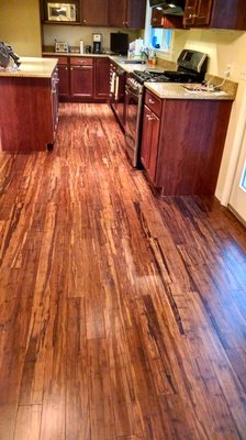 Bamboo flooring