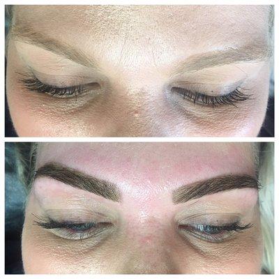 Brow wax with Tint