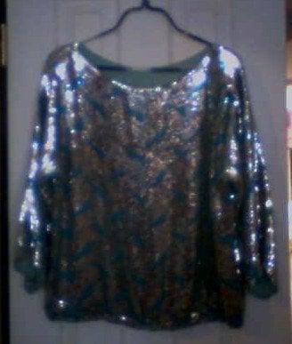 Total score! 80s sequined top for $8!