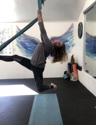 Aerial yoga