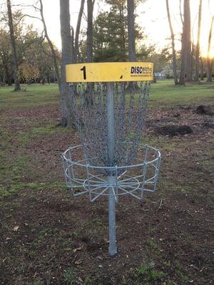 Disc golf played here