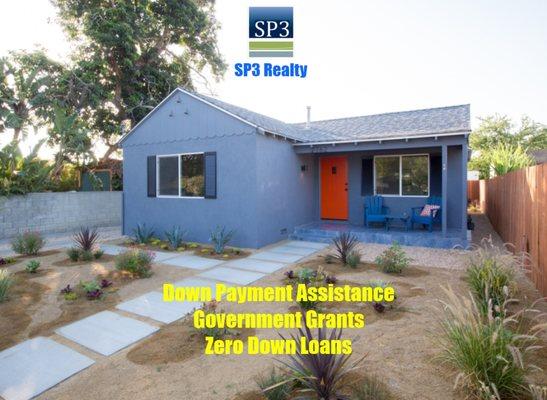 Yes, you can buy a home with 0 down! It's as easy as 1-2-3! We have government grants and down payment assistance programs. Let us help you