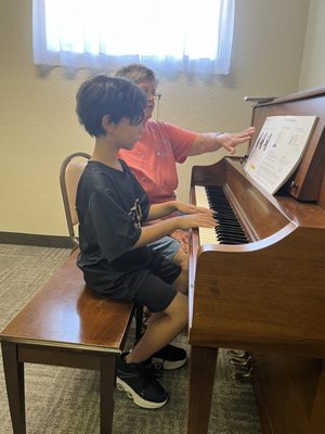 Piano lessons