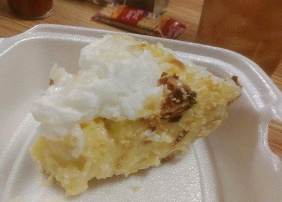 Coconut custard pie- Great!