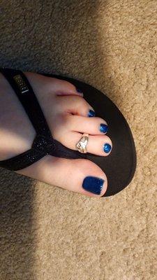 Blue gel