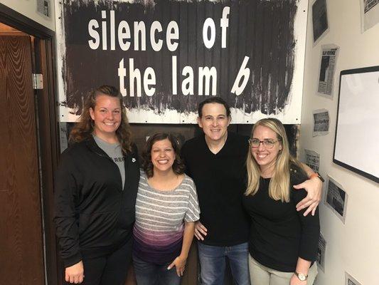 Silence of the Lamb Escape Room - we did it!