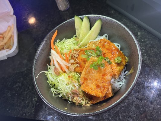 Vermicelli Tofu Bowl