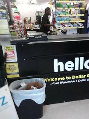 Beware of this cashier " Maybele " is rude has no manners.