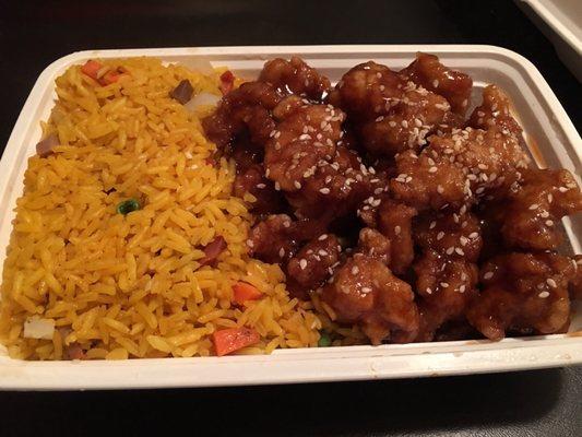 Sesame chicken