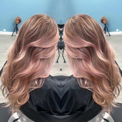 Double process balayage