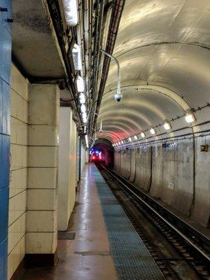 CTA - Blue: Mayor Emanuel's Safe & Secure Program (10.2018) HD Cameras every 3-5 feet!